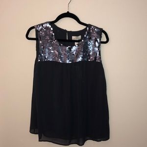 Sequin LOFT top